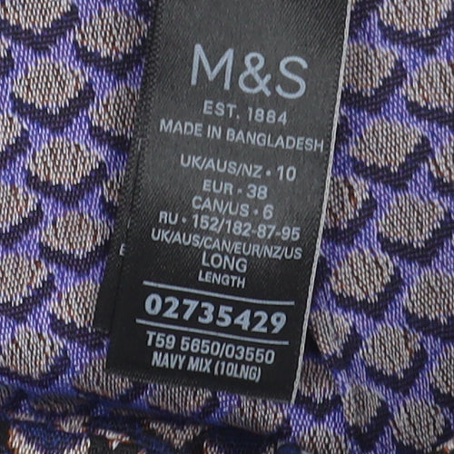 Marks and Spencer Women's Multicoloured Cropped Trousers Size 10