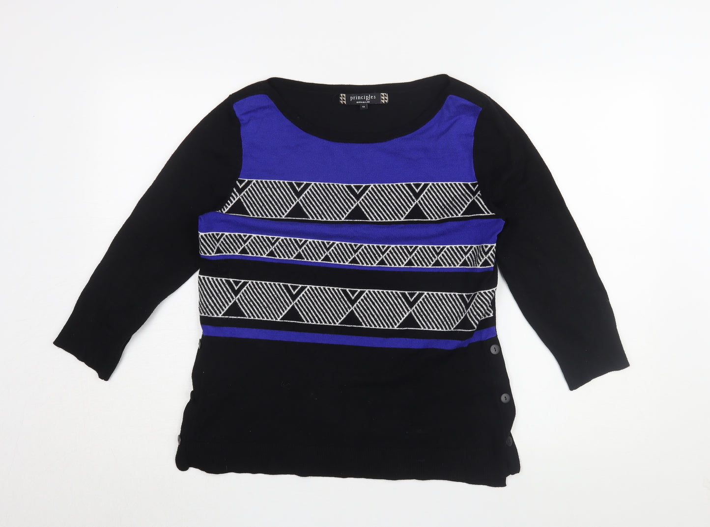 Principles Women's Black Pullover Jumper Size 12