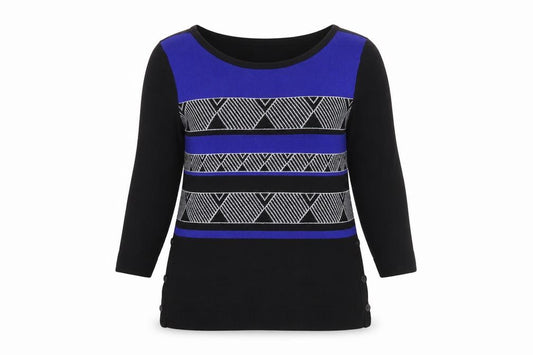 Front view of Principles Women's Black jumper, size 12