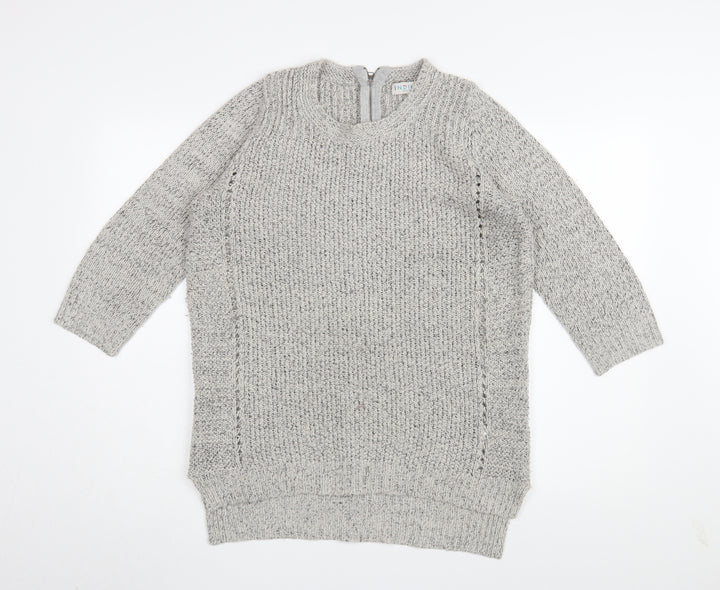 Marks and Spencer Women's Grey Pullover Jumper Size 10