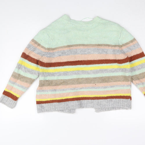 Luisa Ricci Women's Multicoloured Striped Cardigan S