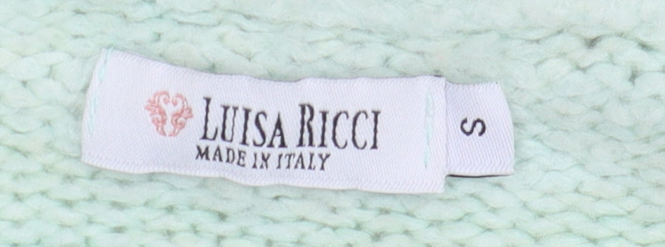 Luisa Ricci Women's Multicoloured Striped Cardigan S