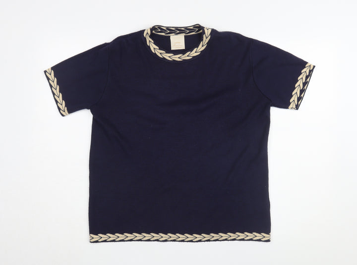 Eastex Women’s Blue T-Shirt, Medium, Short Sleeve