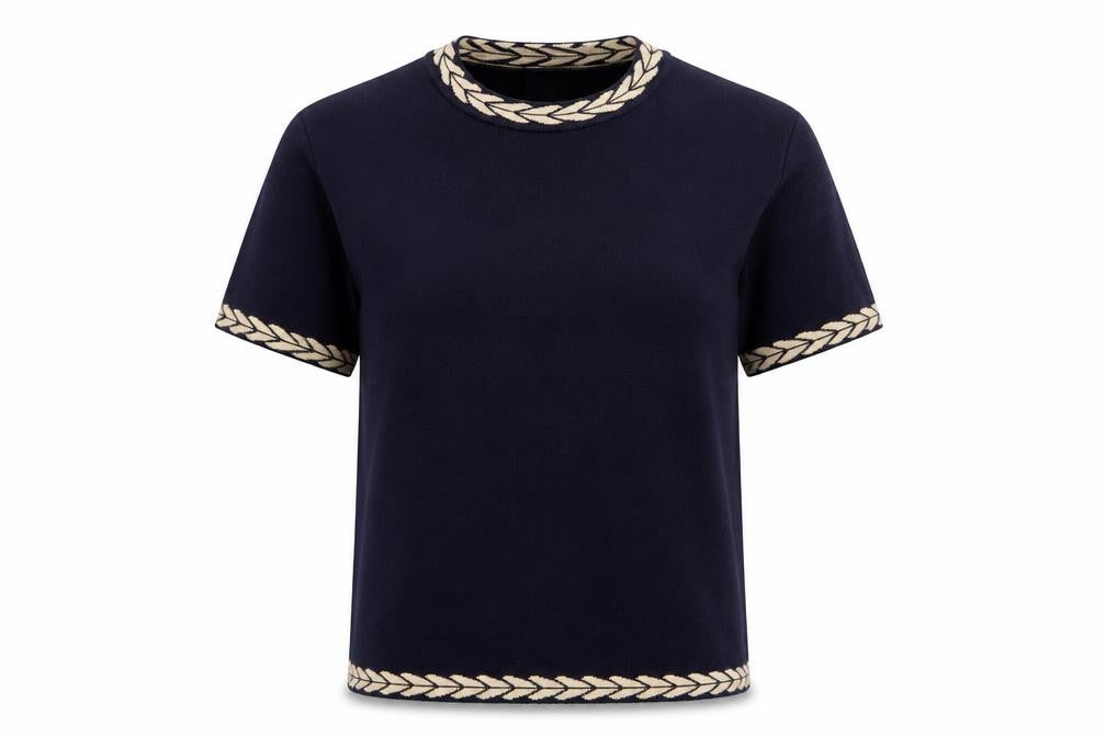 Eastex Women’s Blue T-Shirt, Medium, Short Sleeve