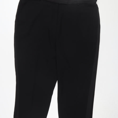 Next Women's Black Dress Pants Size 20 Belted Business
