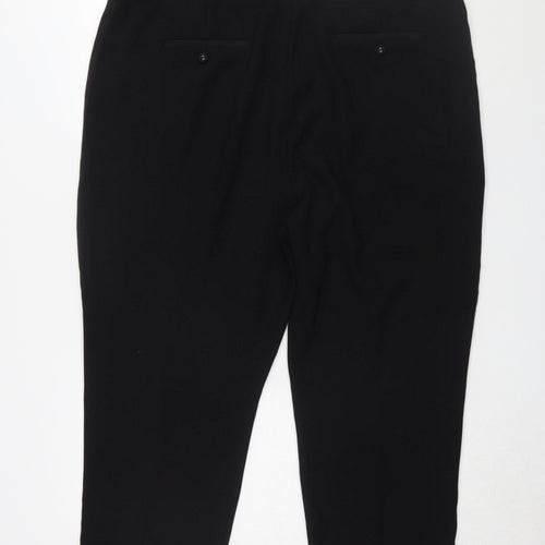 Next Women's Black Dress Pants Size 20 Belted Business