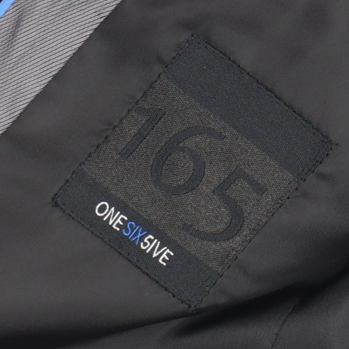One Six 5ive Men's Black Regular Fit Blazer, 36R, Formal