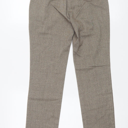 Mentha & Chocolate Women's Beige Dress Pants