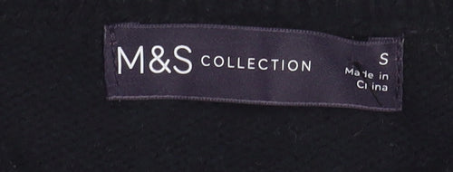 Marks and Spencer Women's Black Sequin Jumper S