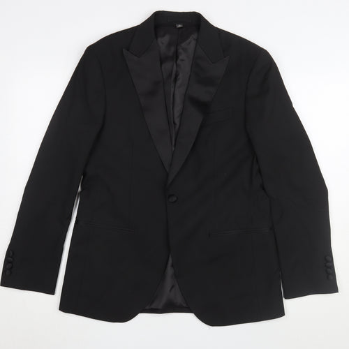 Marks and Spencer Men's Black Tuxedo Blazer 38S