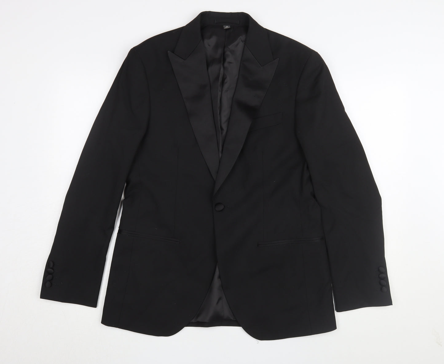 Marks and Spencer Men's Black Tuxedo Blazer 38S