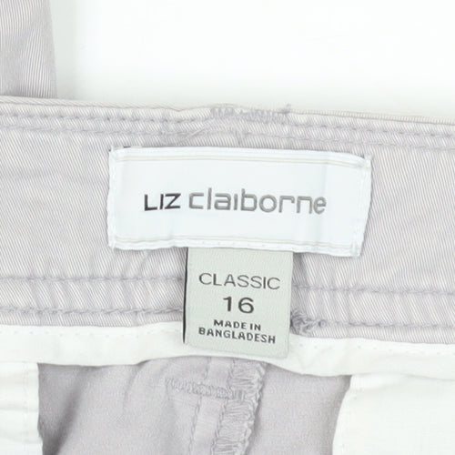 Liz Claiborne Women’s Beige Chino Trousers Size 16