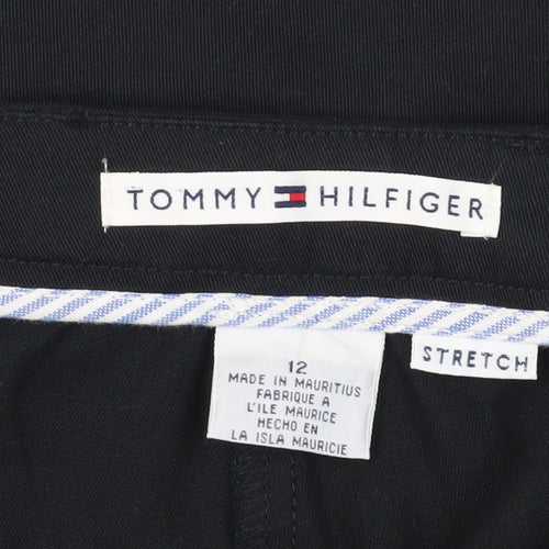 Tommy Hilfiger Women's Black Dress Pants, Size 12, Straight Leg