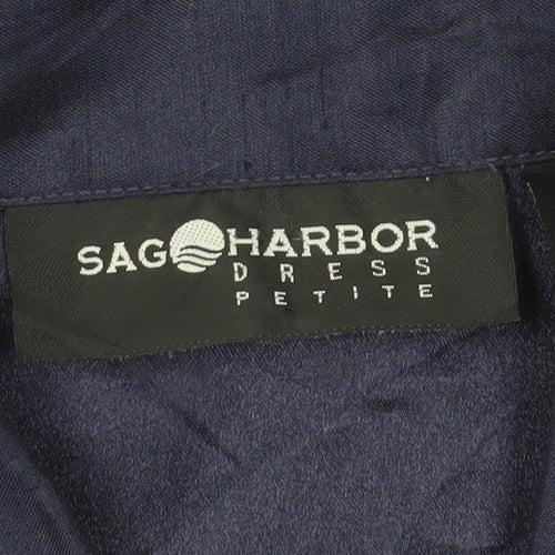 Sag Harbor Women's Blue Blazer Size 8 Petites
