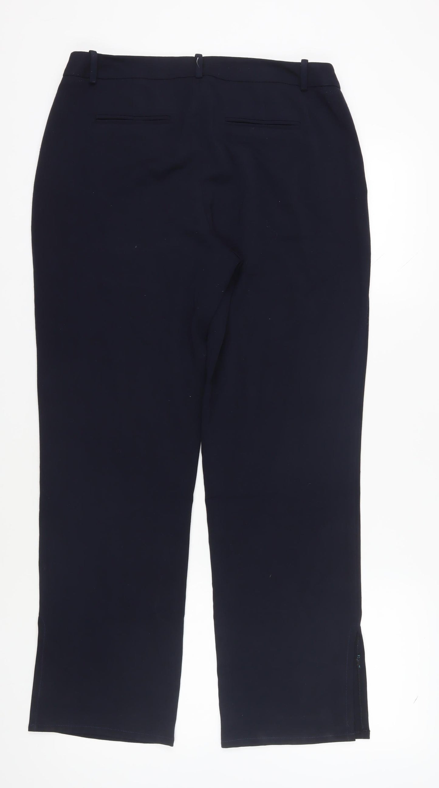A New Day Women's Black Trousers Size 12 XL Stretch