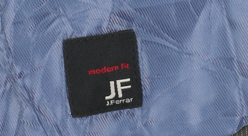 J.Ferrar Men's Grey Suit Waistcoat M Classic Fit