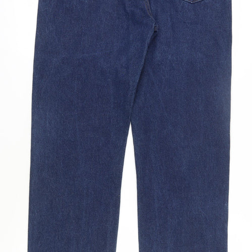 Restler Men's Blue Straight Jeans, Size 35