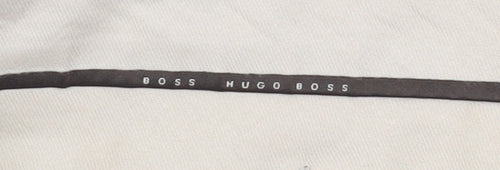 Hugo Boss Men's Grey Dress Pants, Size 37, Regular Fit