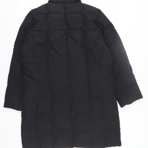 Liz Claiborne Women’s Black Puffer Jacket, Size S, Winter Coat