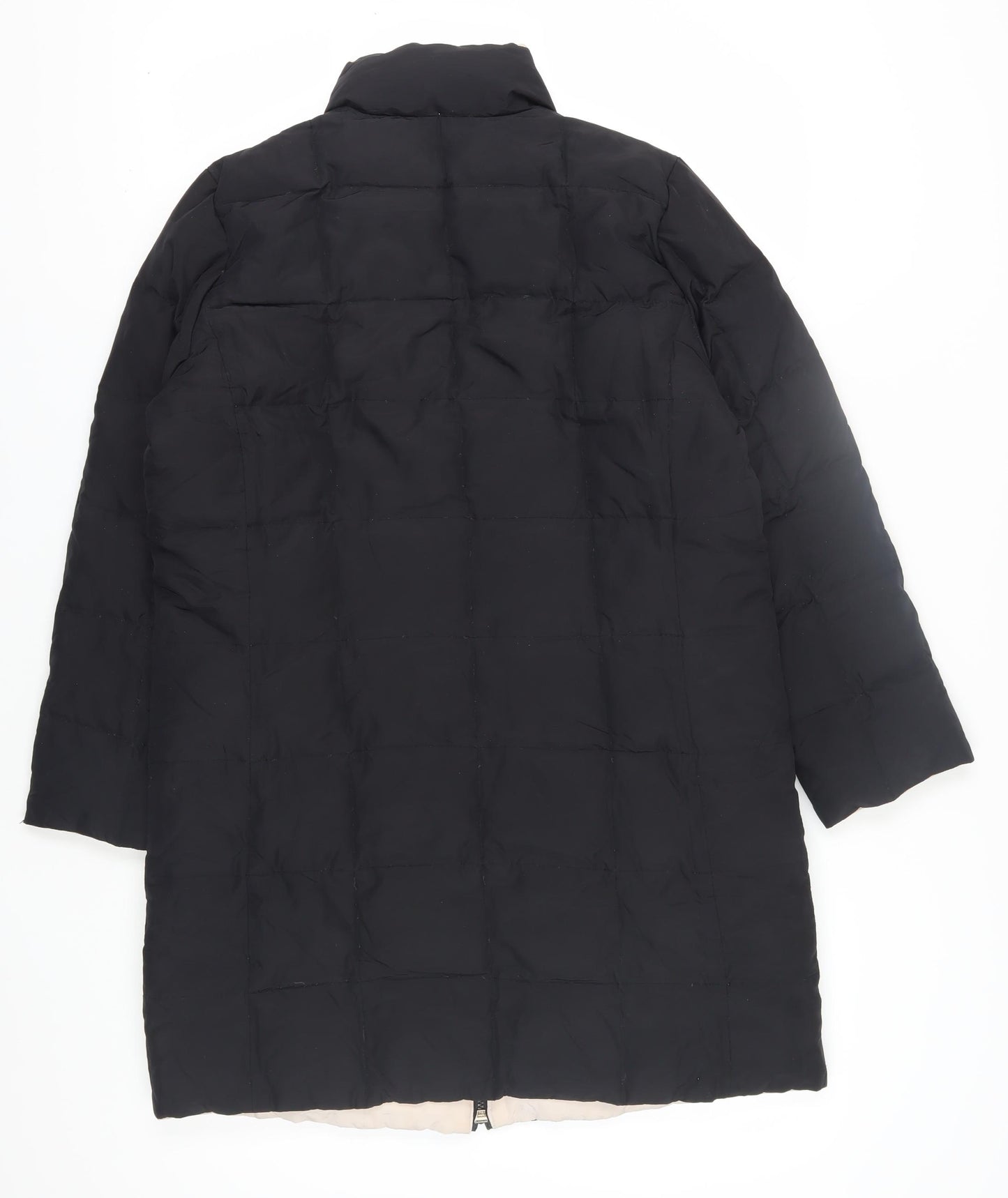 Liz Claiborne Women’s Black Puffer Jacket, Size S, Winter Coat