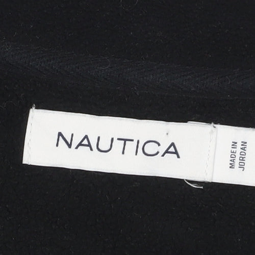 Nautica Men's Grey Windbreaker Jacket M