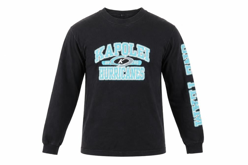 Jansport Men's Black Long Sleeve Sports Graphic T-Shirt S