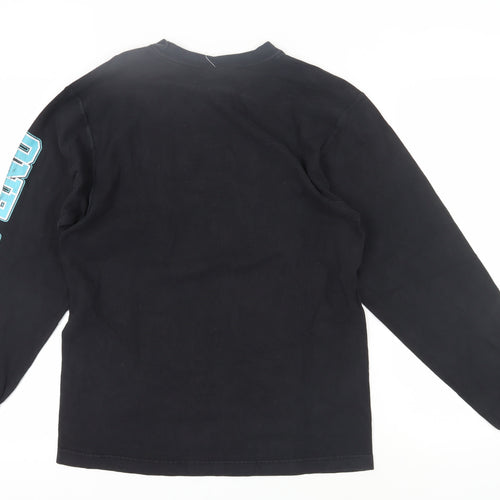 Jansport Men's Black Long Sleeve Sports Graphic T-Shirt S