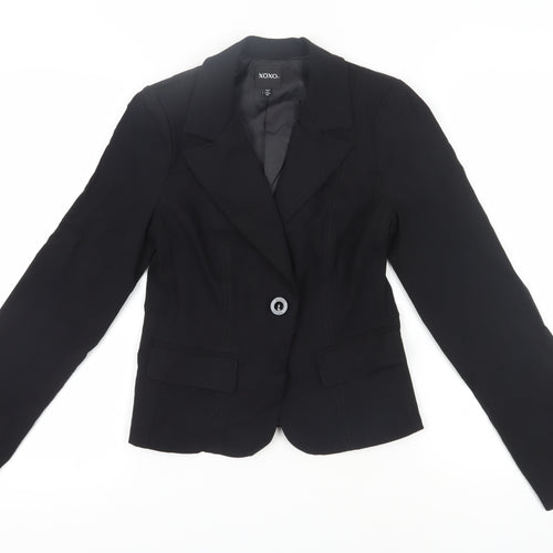 XOXO Women's Black Blazer, Size M, Business Casual