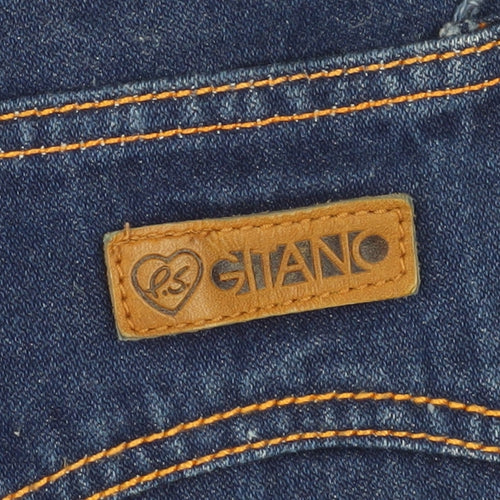 Gitano Women's Blue Straight Jeans - Size 8