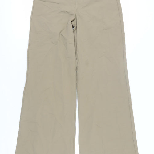 Red Rock Womens Beige Wide-Leg Trousers XS