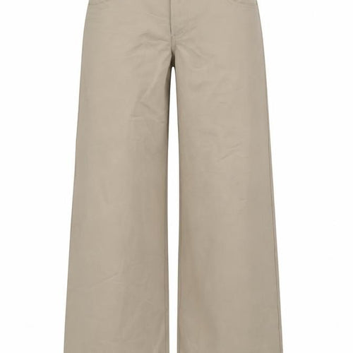 Red Rock Womens Beige Wide-Leg Trousers XS
