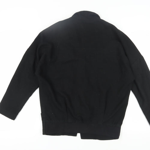 See U Soon Women's Black Wool Blazer XS Business Workwear