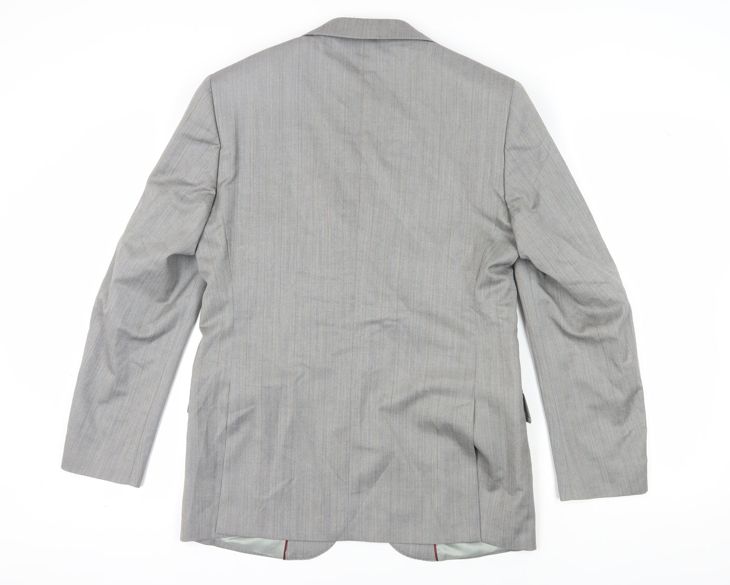 Antich England Men's Grey Wool Blazer Size 38R