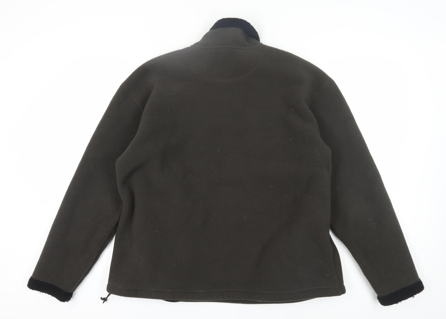 Trader Jeans Company Black Men's 1/4 Zip Sweatshirt L