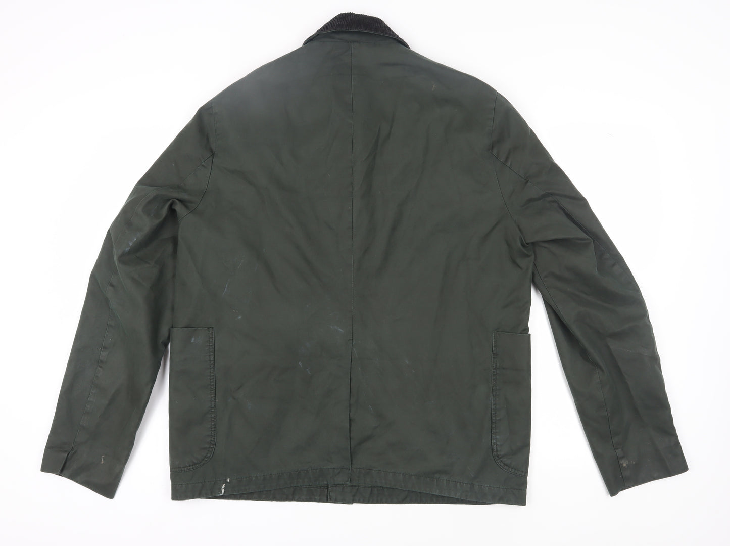 ASOS Men's Green XL Mid-Length Cotton Jacket