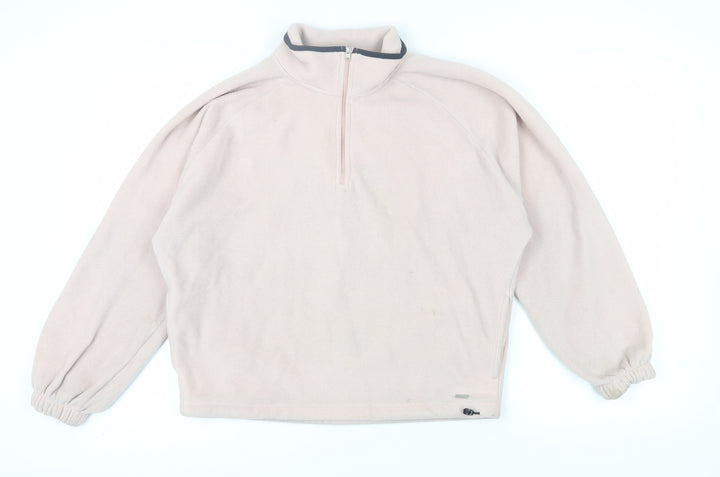 Hollister Women's Beige Pullover Sweatshirt S