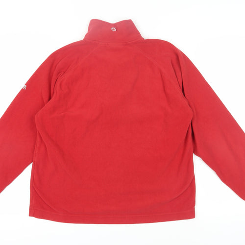 Craghoppers Red Fleece Unisex Pullover Sweatshirt S