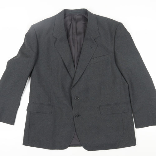Executex Men's Grey Blazer Size 46S Formal