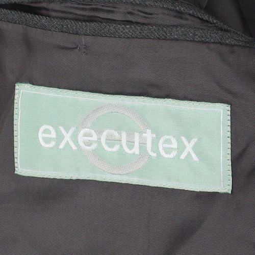 Executex Men's Grey Blazer Size 46S Formal