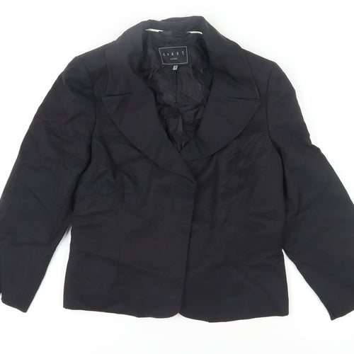 Coast Women's Black Shawl Collar Blazer, Size 12