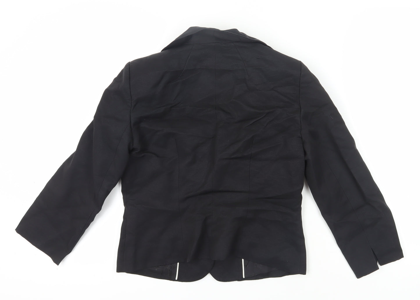 Coast Women's Black Shawl Collar Blazer, Size 12