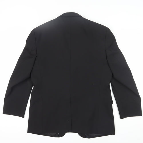John Lewis Men's Black Blazer, Regular Fit 40S