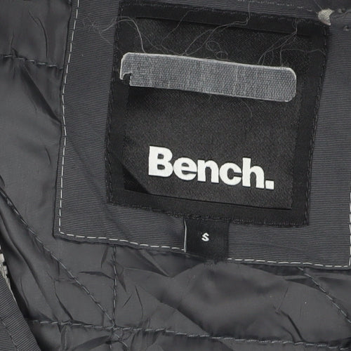 Bench Men's Grey parka Jacket Size S