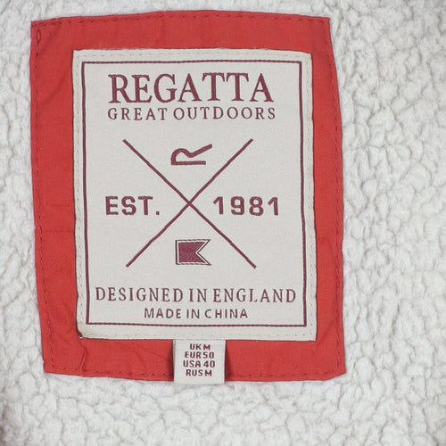Regatta Men’s Orange Parka Jacket M Hooded Winter