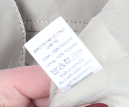 Bm Collection Beige Women's XL Jacket - Casual & Classic