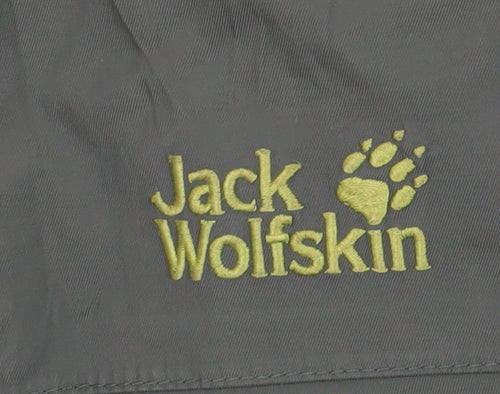 Jack Wolfskin Men's Green XL Hooded Windbreaker Jacket