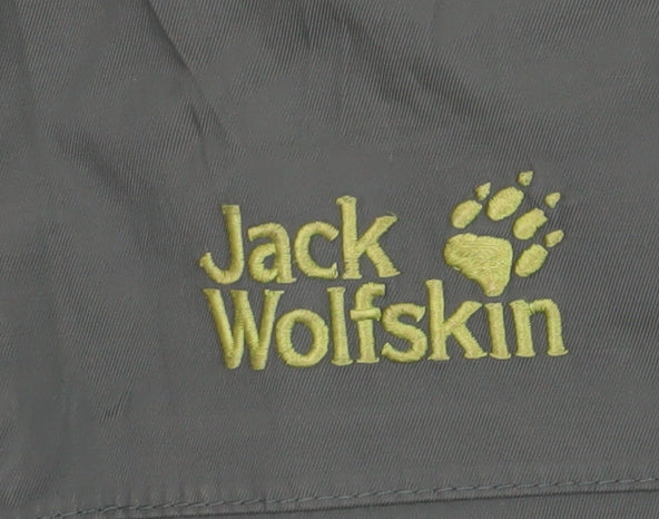 Jack Wolfskin Men's Green XL Hooded Windbreaker Jacket