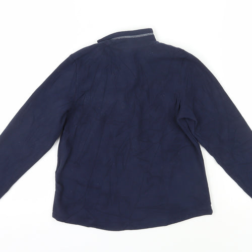 Quechua Boys Blue Fleece 1/2 Zip Sweatshirt 7-8 Years
