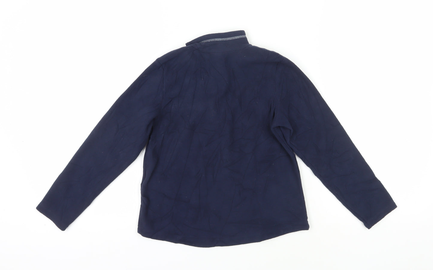 Quechua Boys Blue Fleece 1/2 Zip Sweatshirt 7-8 Years