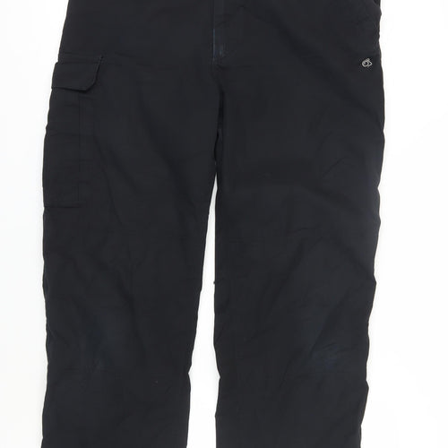 Craghoppers Men's Black Cargo Trousers Size L